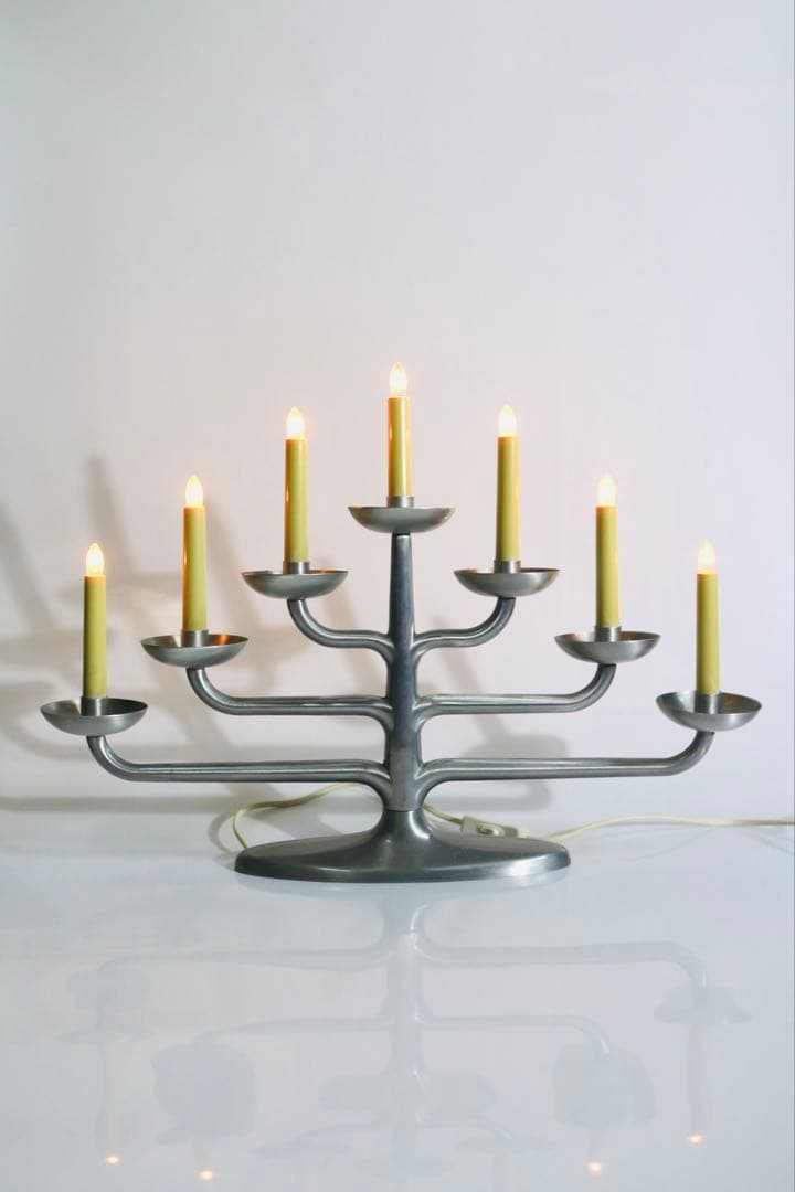 オールドイケア　デスクライト　キャンドル　ミッドセンチュリー　北欧　ビンテージ