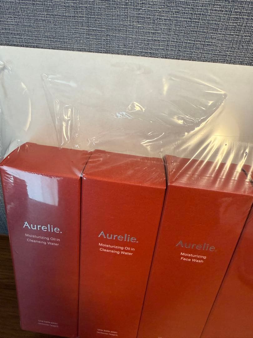 Aurelie クレンジングウォーター　フェイスウォッシュ 4本セット