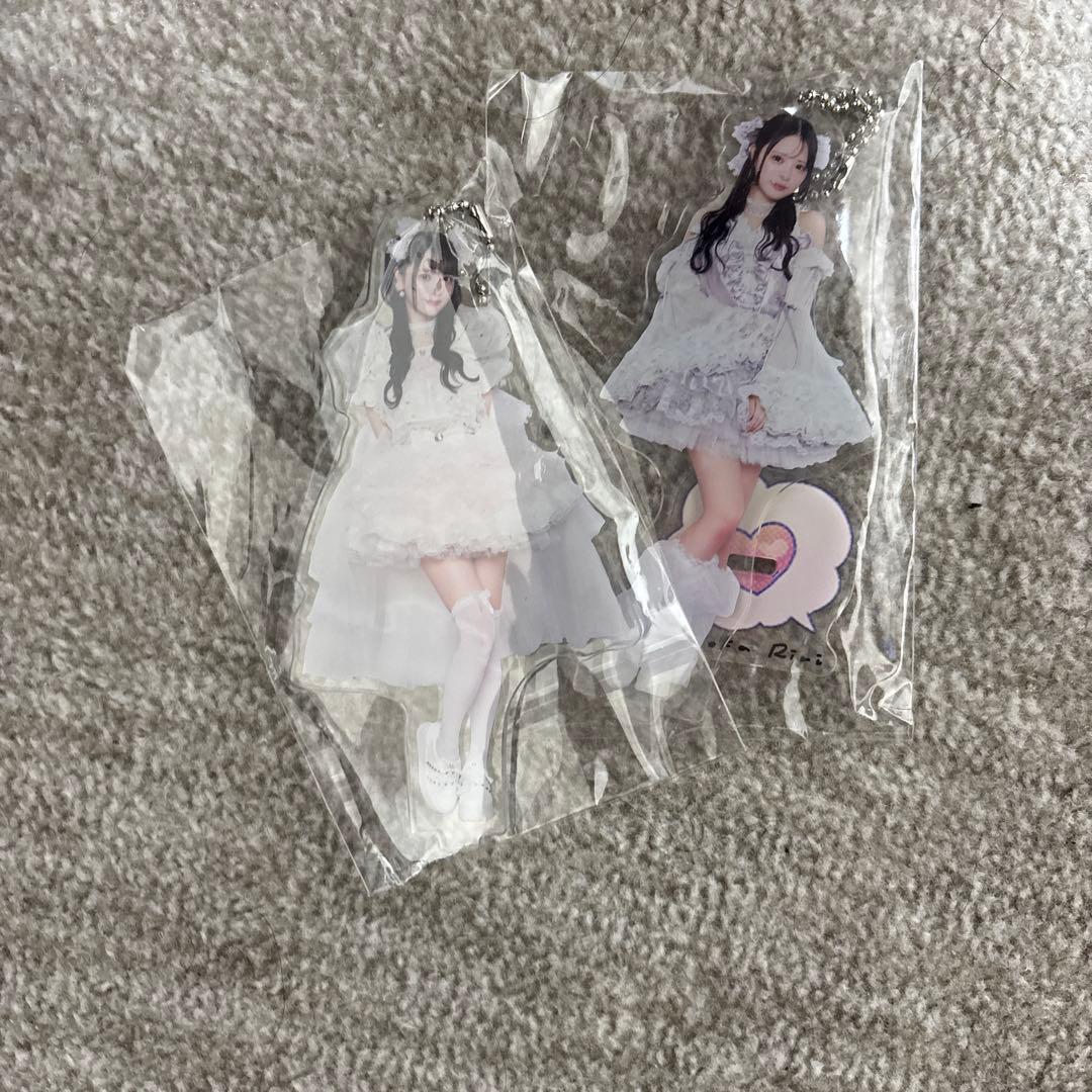 iLiFE! 心花りり 未開封生誕実写アクキー&アクスタ 2024 2025