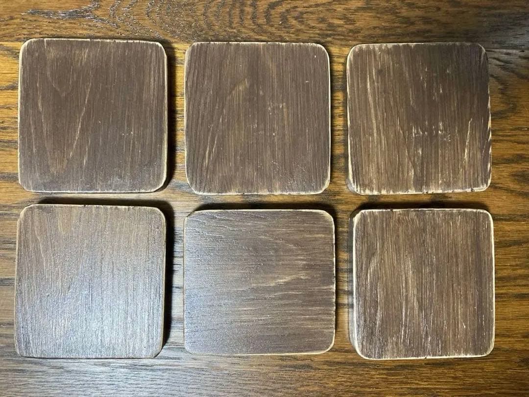 ロシア雑貨☆『霧の中のハリネズミ』コースター6枚&専用Boxマトリョーシカ