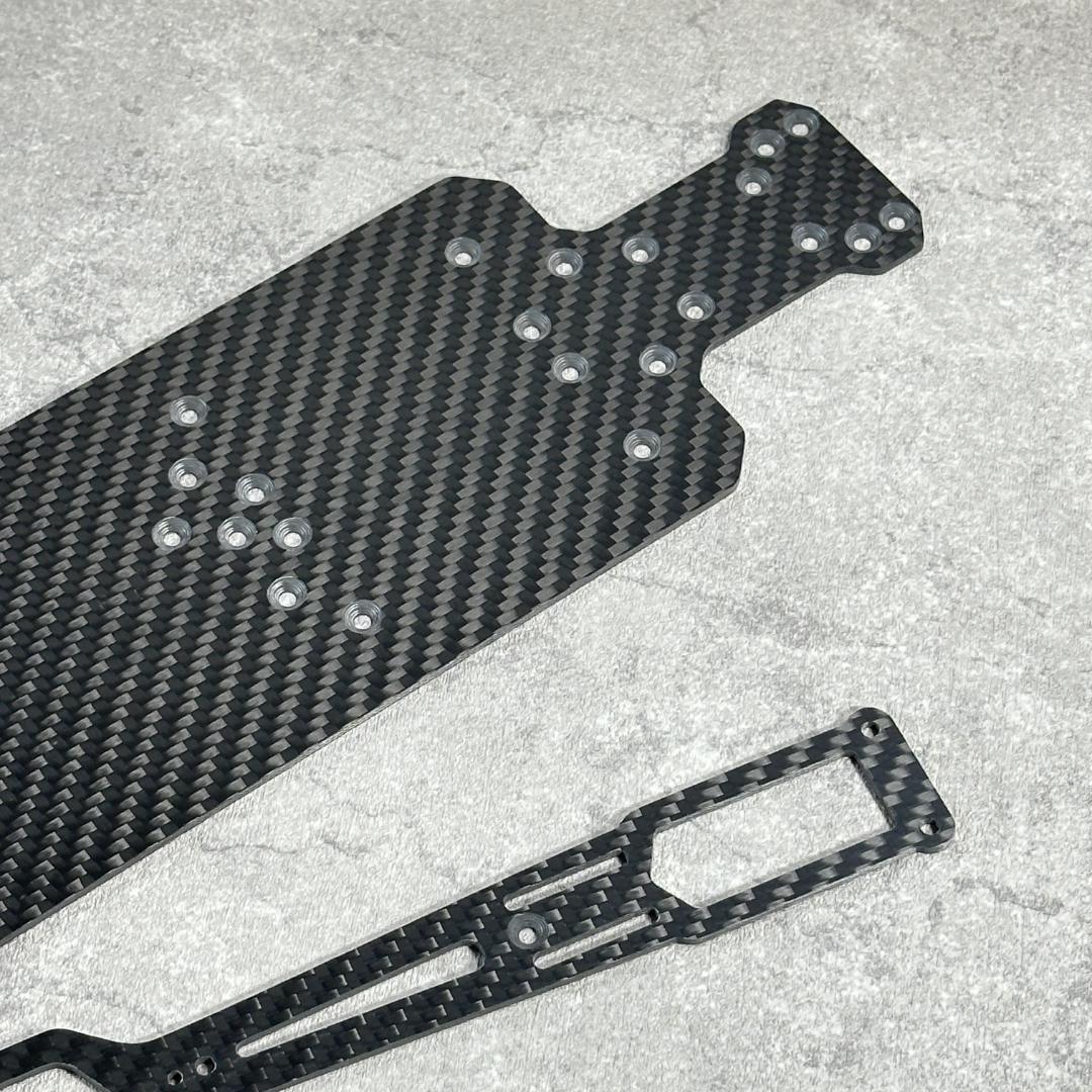 RD2.0 ヨコモ 特注品 カーボンシャーシ 2.0mm + アッパ a1104