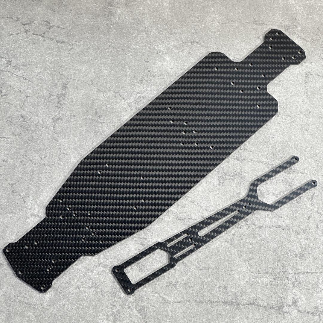 RD2.0 ヨコモ 特注品 カーボンシャーシ 2.0mm + アッパ a1104