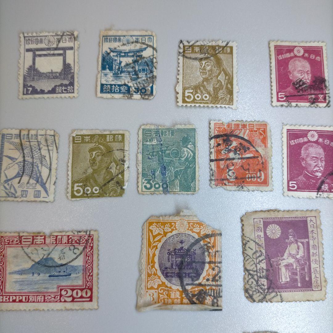 2338 銭位古切手 使用済68枚まとめ - メルカリ