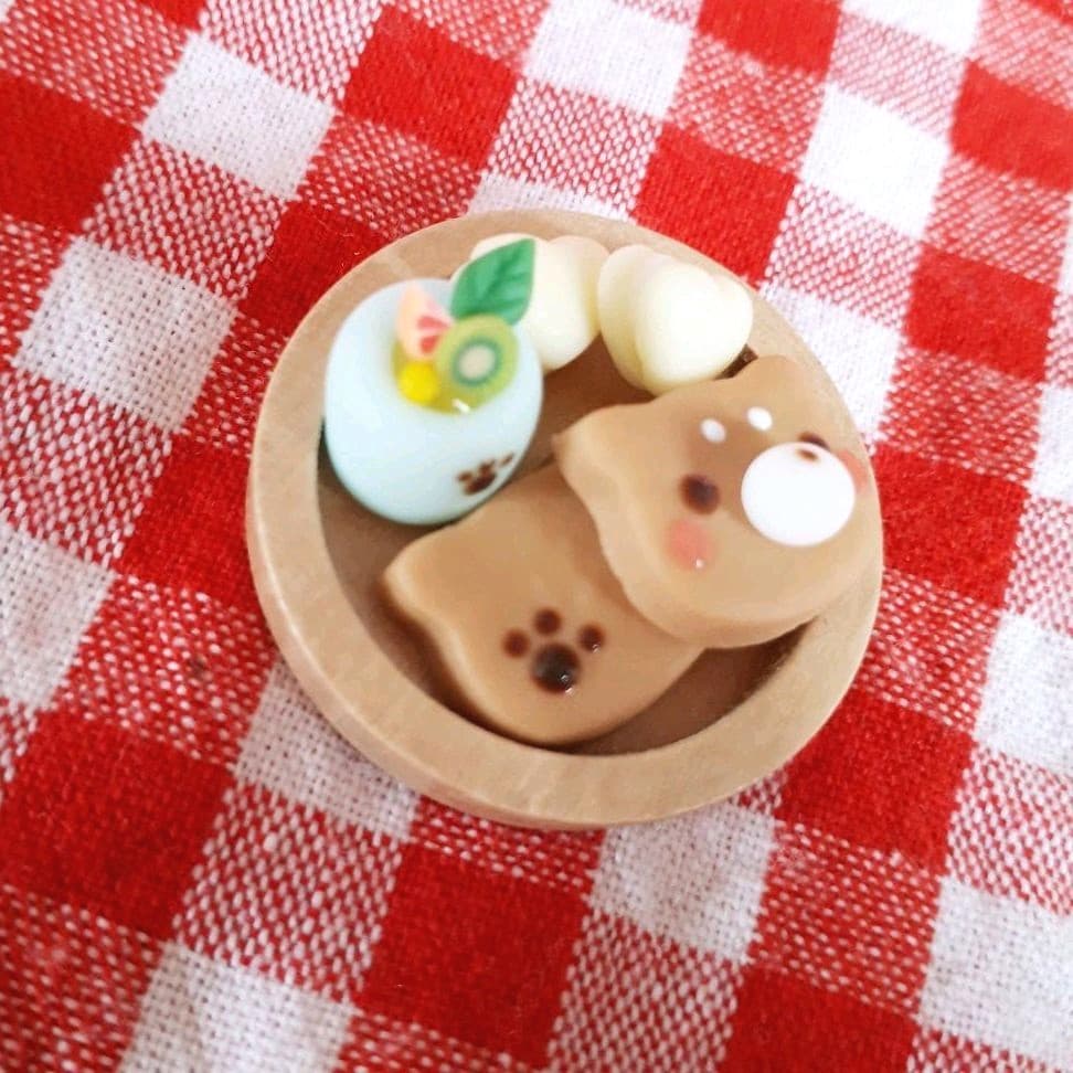 柴犬パンケーキ♡プレート