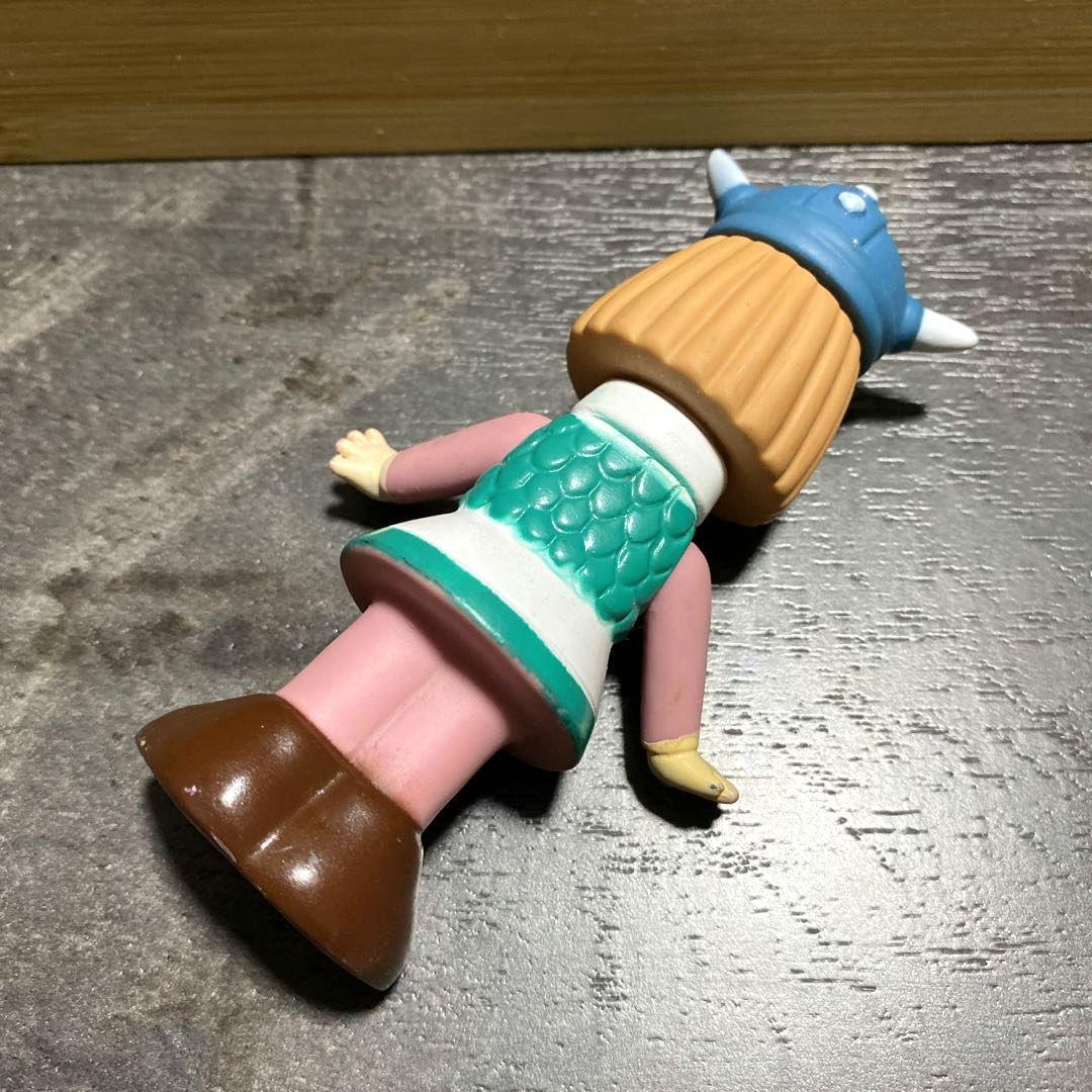 小さなバイキングビッケ 当時物 ソフビ人形 タカトク ZUIYO 昭和レトロ