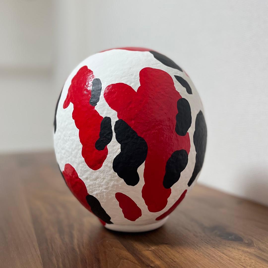 《 開運アート達磨 錦鯉 》インテリア雑貨 ダルマ daruma 縁起物