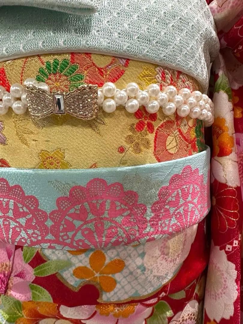 （新品）　ブランド花ひめ　七五三　着物フルセット