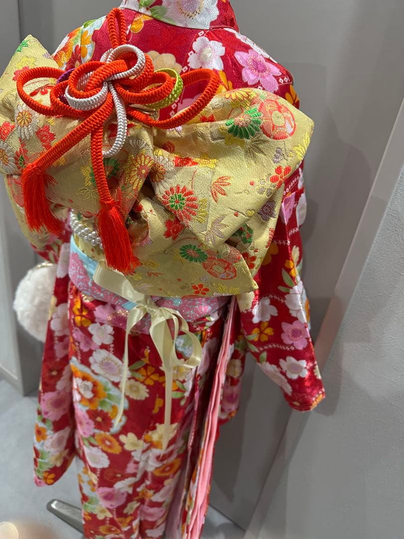 （新品）　ブランド花ひめ　七五三　着物フルセット