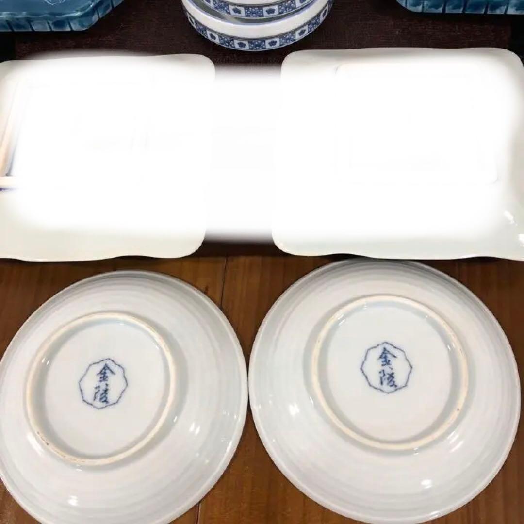 2人様セット☆小皿☆扇子型皿☆蓋つき丼