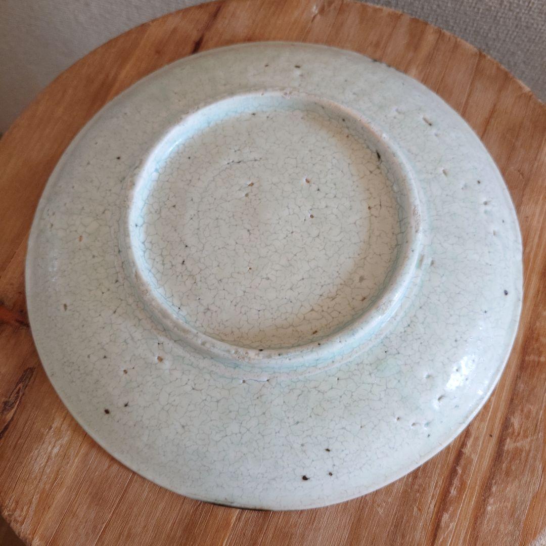 B 楠田純子 墨絵 クロス 21.5センチ