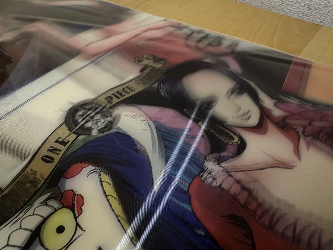 ONE PIECE 3Dポスター　ナミ　ハンコック　ロビン　ペローナ