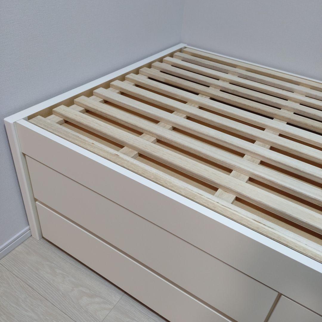 収納付セミシングルベッド