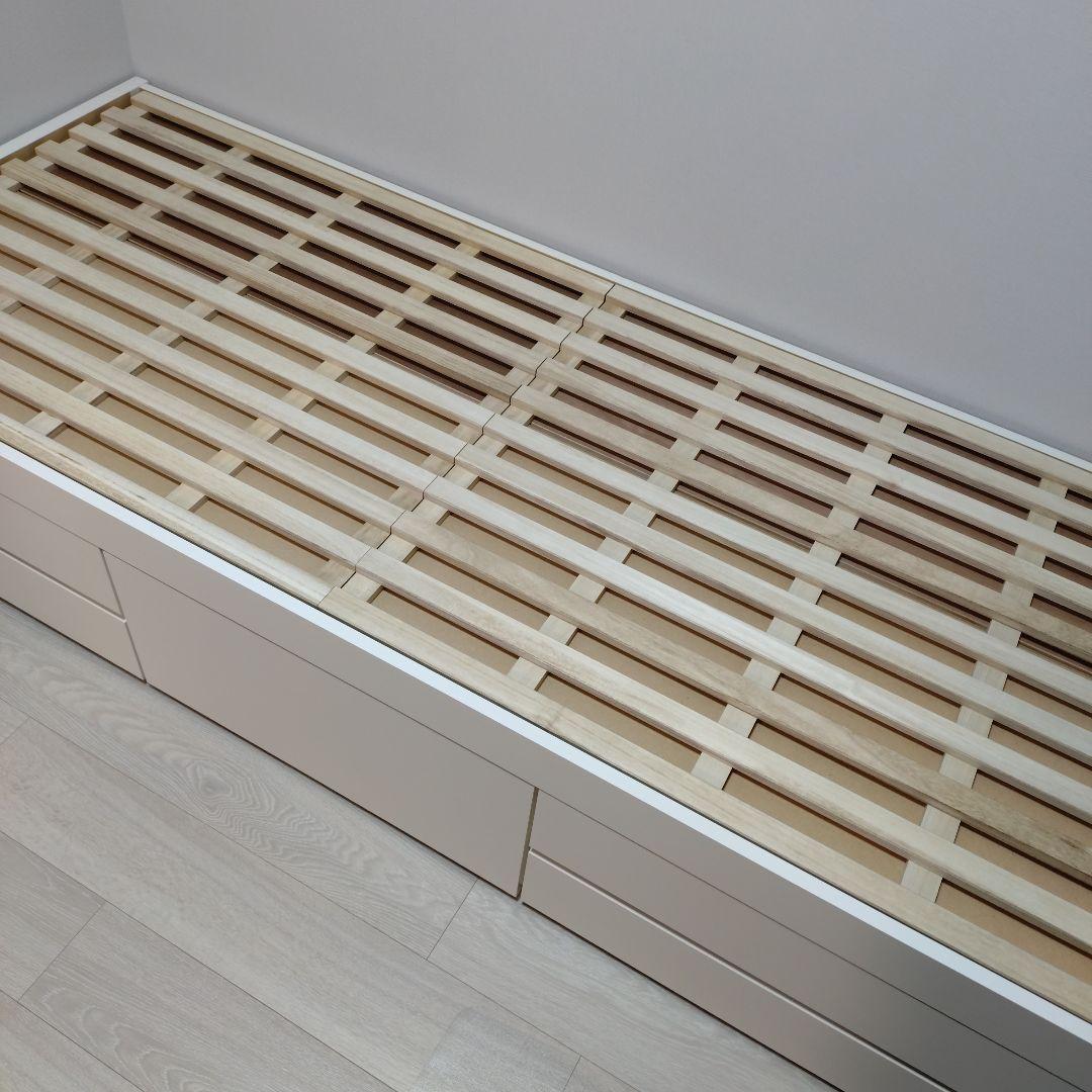 収納付セミシングルベッド