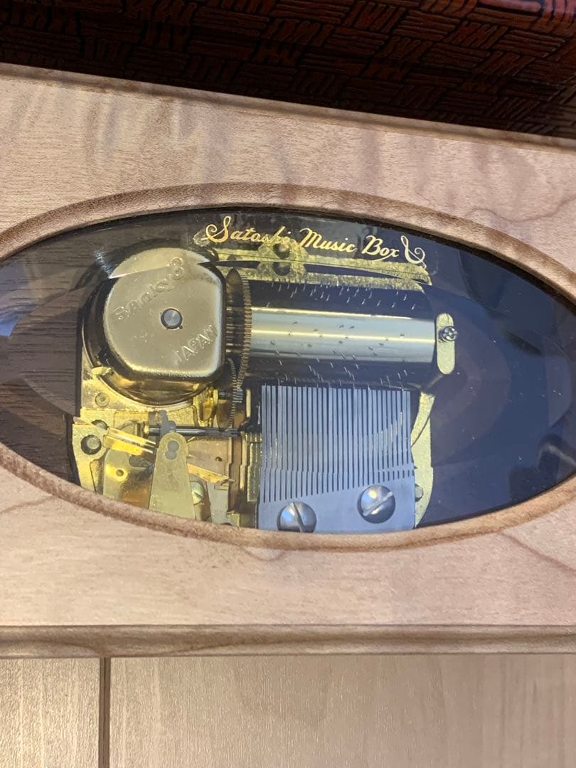 Satoshi music Box 熊野洞 オルゴール　30弦　星に願いを