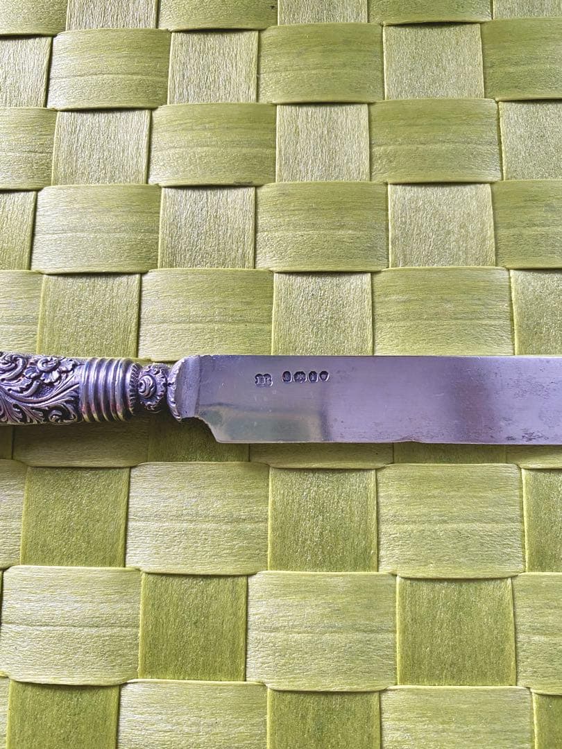 【1800年代】イングランド銀製カトラリー ３本セット