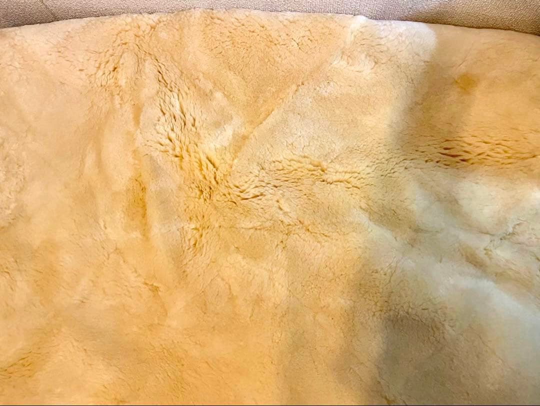 【定価15万円】西川 天然ムートン敷きパッド シングル100×200cm