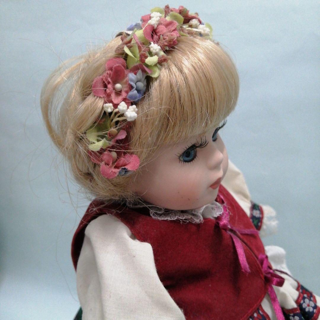 ドイツ製 陶器人形 ビスクドール ポーセリン人形 オルゴール - メルカリ