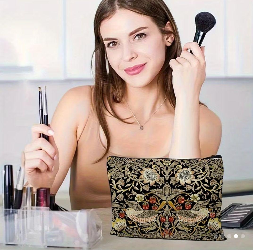 ウィリアムモリス いちご泥棒 ポーチ マルチケース ハンドメイド