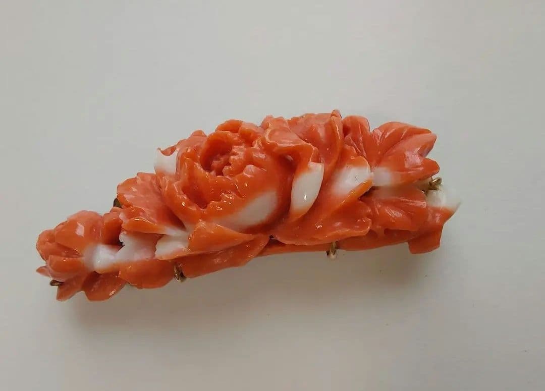 K9 玉？ 刻印あり　帯留め　アンティーク~セミアンティーク