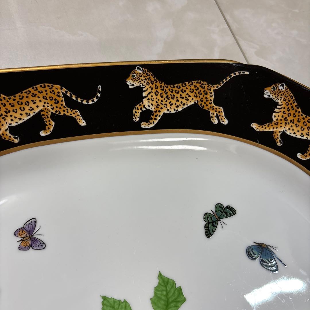 希少　レア　LYNN CHASE リンチェイス　ジャガー　ジャングル　大皿