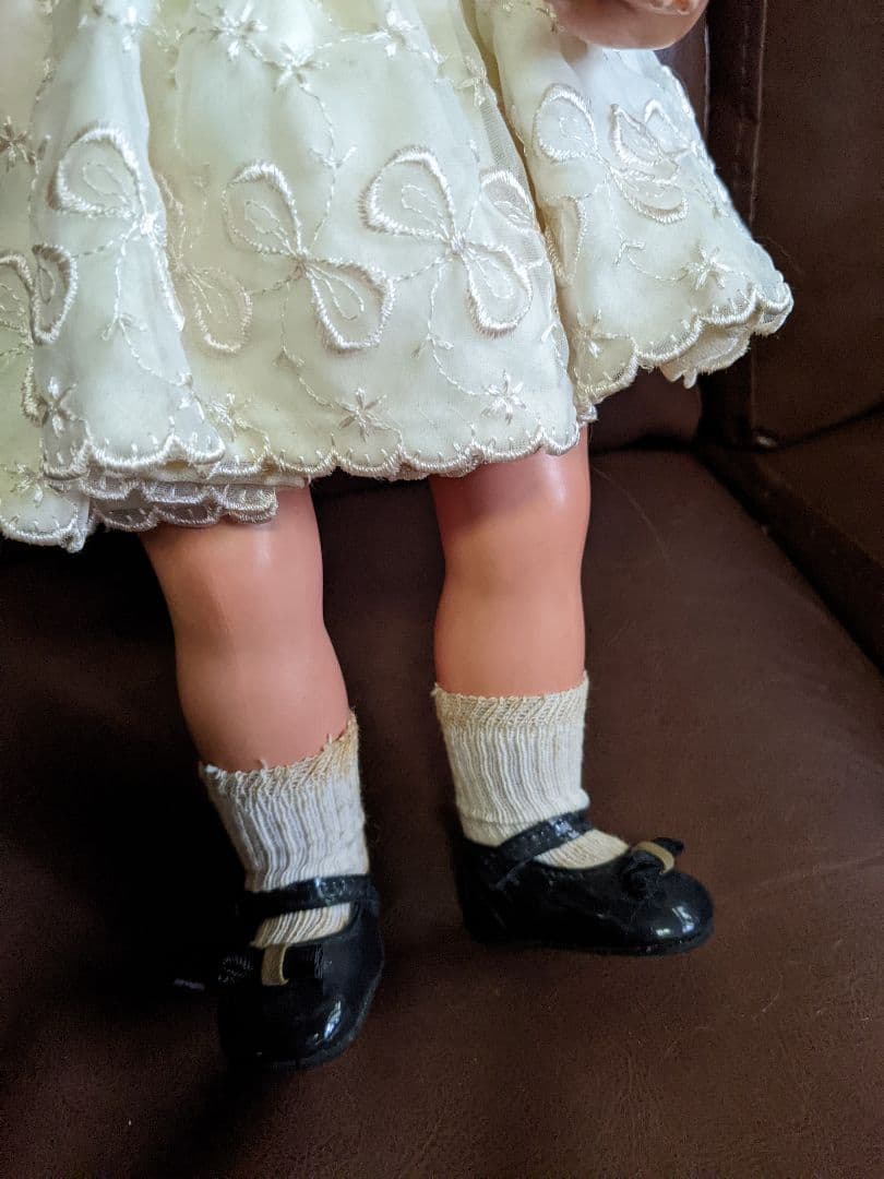 ビンテージドール　可愛いドイツの女の子　検)ビスクドール