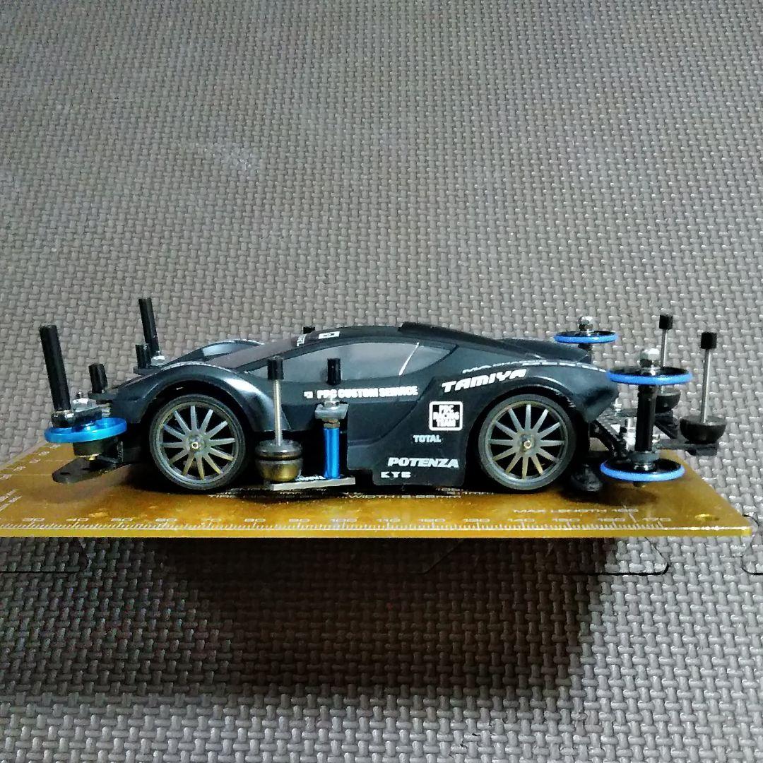 ミニ四駆 完成品 フェスタジョーヌ マットブラック - メルカリ