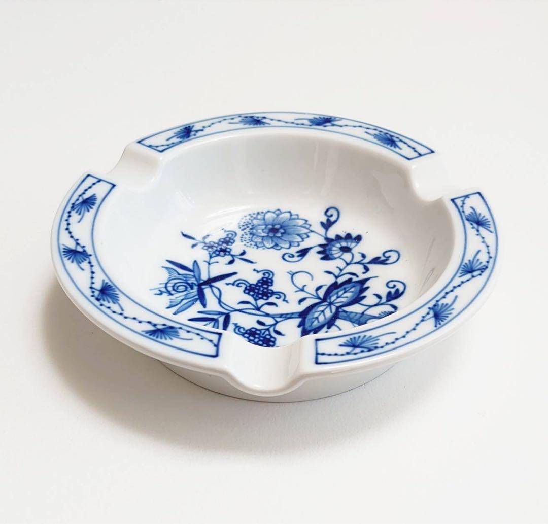 Meissen マイセン ブルーオニオン アッシュトレイ 灰皿