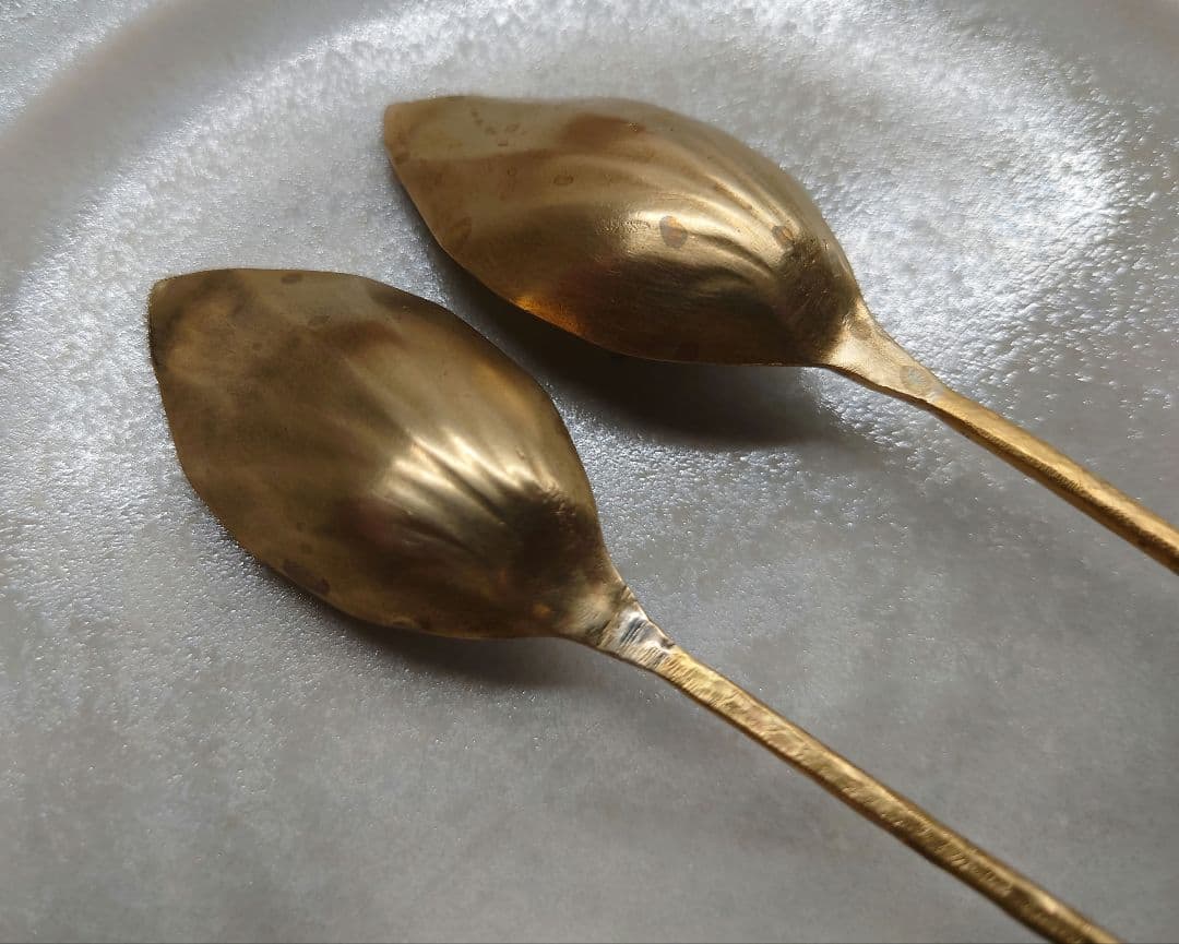 日渓美佐江【Misae Nikkei】真鍮スプーン２個セット