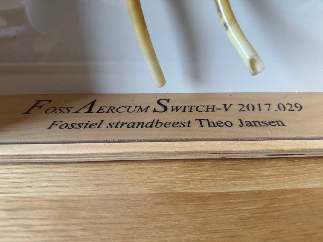 テオ・ヤンセン サイン付き　オリジナル　ストランドビースト