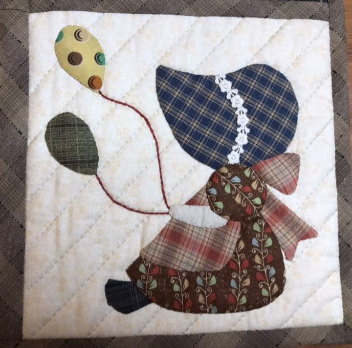 新品／未使用　ハンドメイド　パッチワーク(スリット付き)