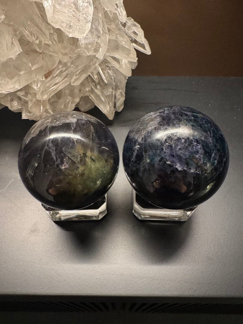 ブラジル産 アイオライト スフィア 高品質 ◎星空の煌めき⭐︎