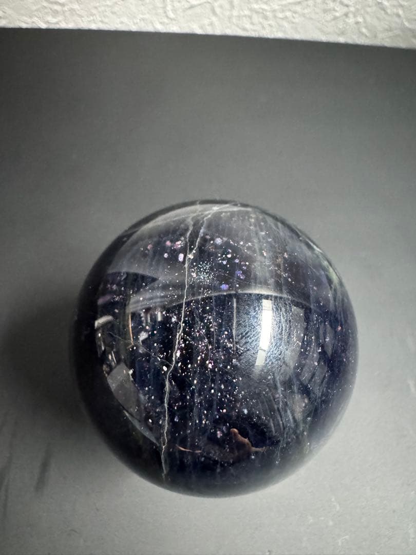 ブラジル産 アイオライト スフィア 高品質 ◎星空の煌めき⭐︎