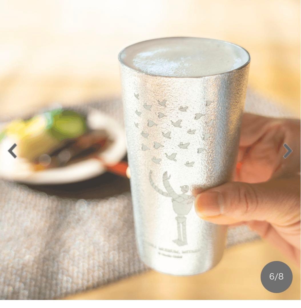 ジブリ美術館　オリジナル 錫製ビアカップ 上昇海流　新品　未開封