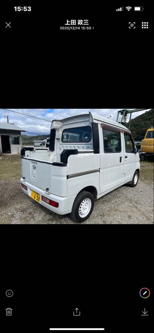 平成24年ダイハツ　ハイデッキバン