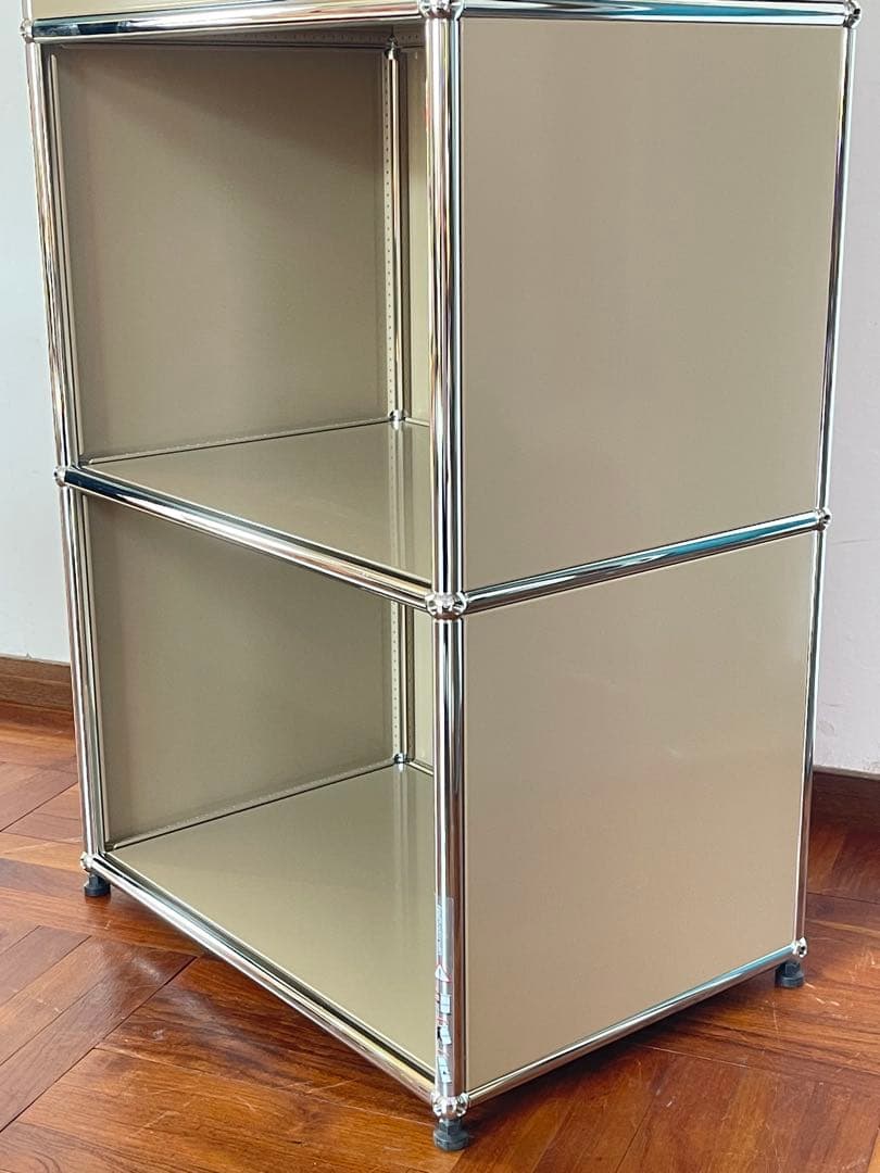 USM ハラー システム 1列 3段 ドロップダウンドア キャビネット