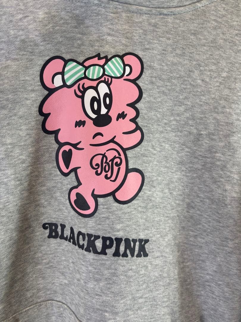 BLACKPINK Verdy BONE PINK スウェットパーカー M - メルカリ