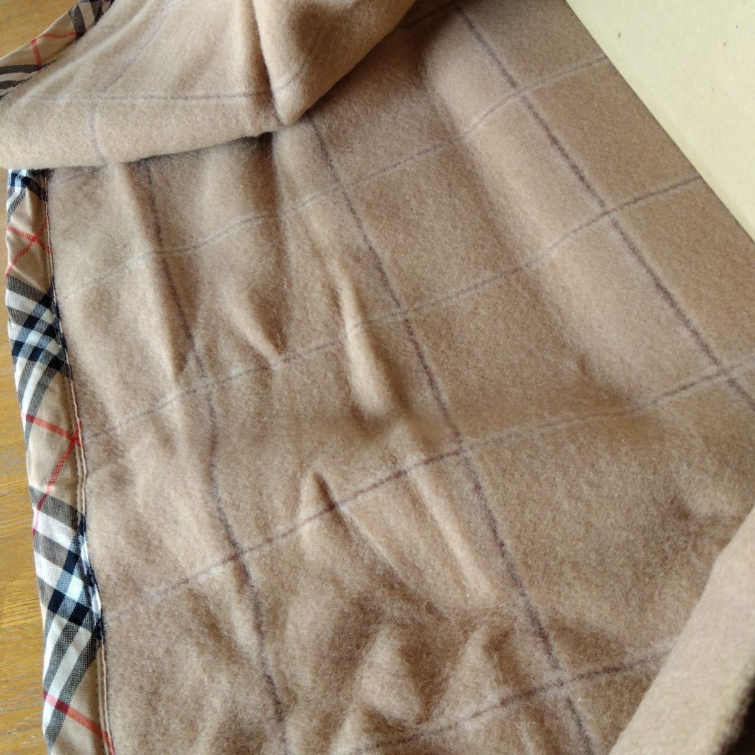 BURBERRY毛布シーツ