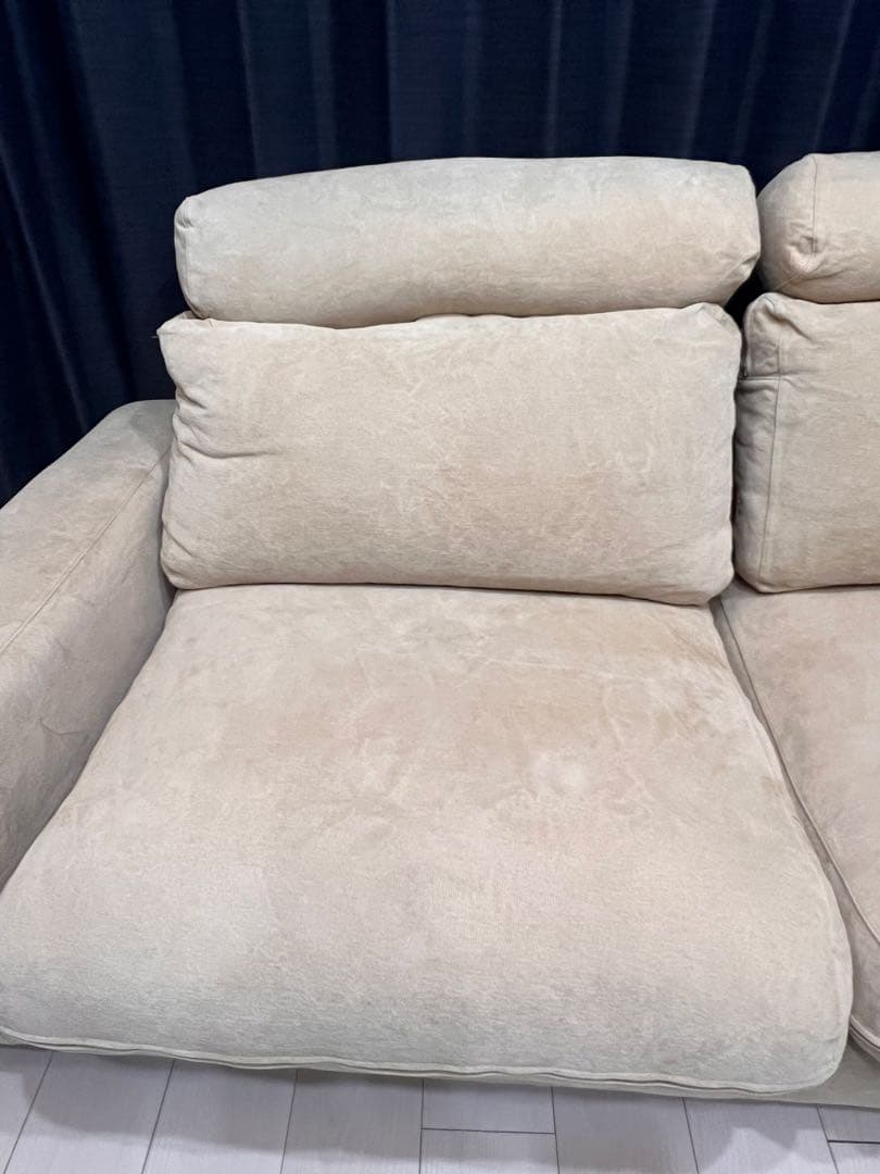 KT様専用 無印良品 2.5シーター ソファ ヘッドレスト付 - メルカリ