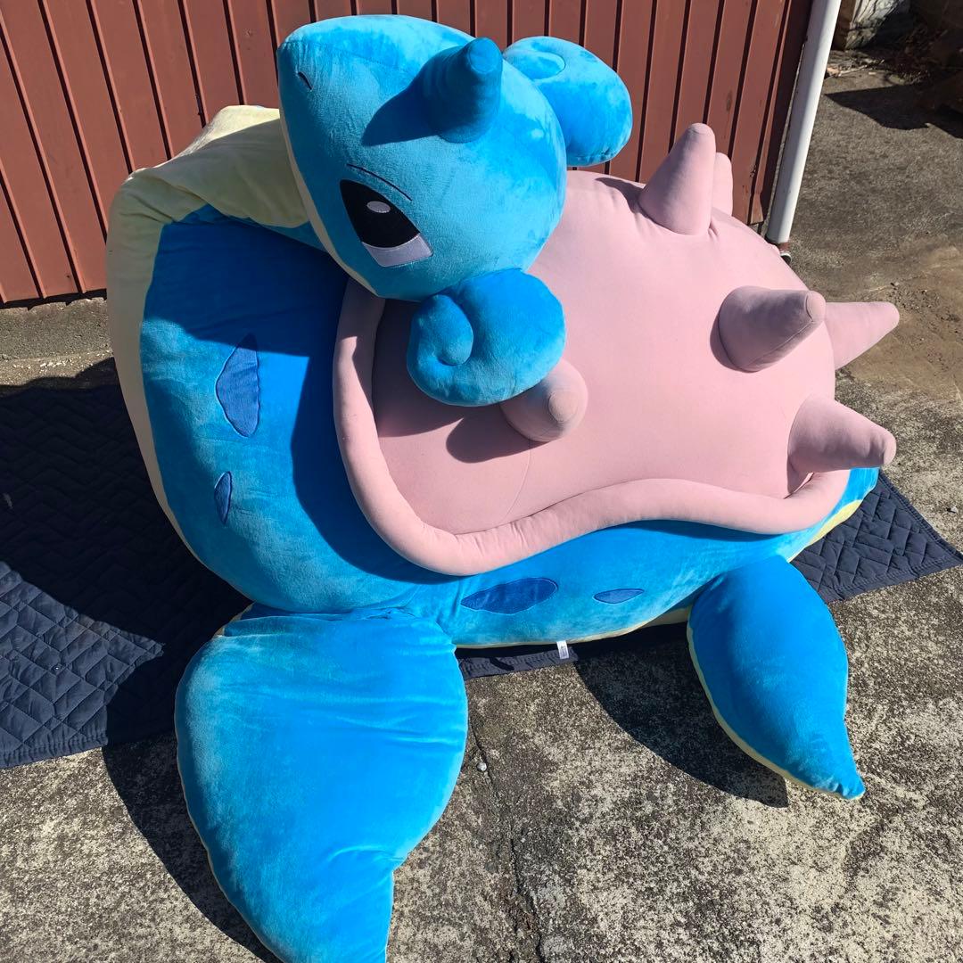 ポケットモンスター 絶対乗りたい ラプラス 特大 ぬいぐるみ 絶対に