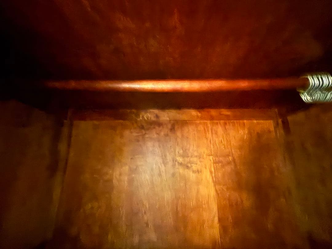 送料込　松本民芸家具ワードローブ　洋服タンス、衣装箪笥、収納棚　定価約49万円