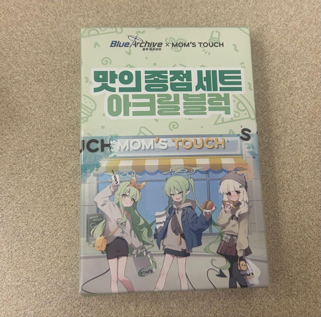 ブルーアーカイブ マムズタッチ フォトカード アオバ アクリルブロック