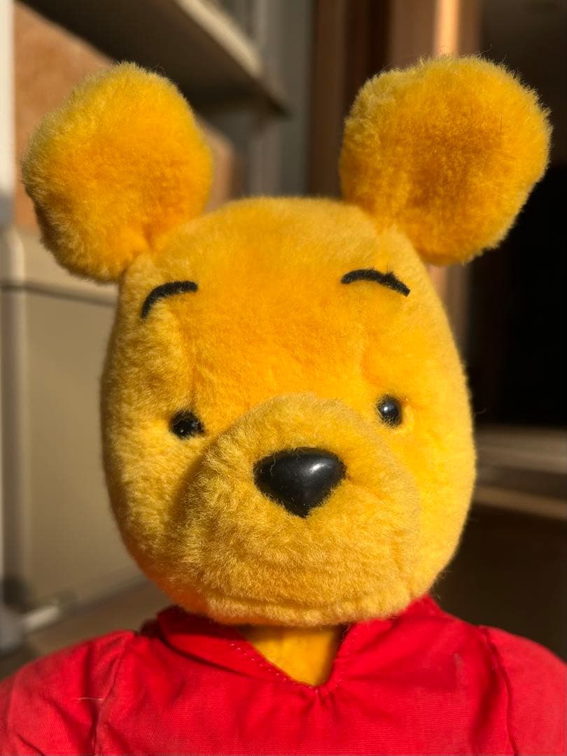 クマのプーさん 首振りオルゴール 首回るプーさん ぬいぐるみ ビンテージ
