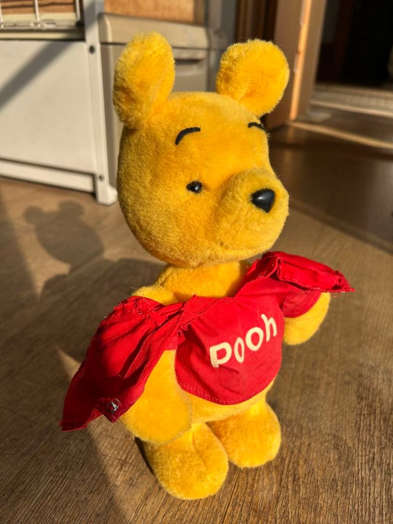 クマのプーさん 首振りオルゴール 首回るプーさん ぬいぐるみ ビンテージ