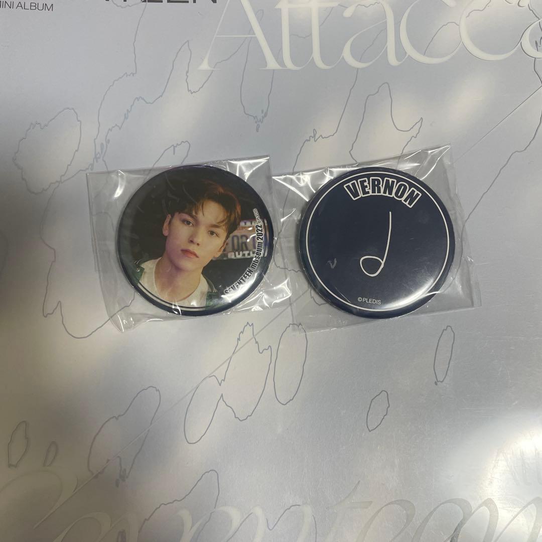 SEVENTEEN バーノン 缶バッジ セット museum 2022 - メルカリ