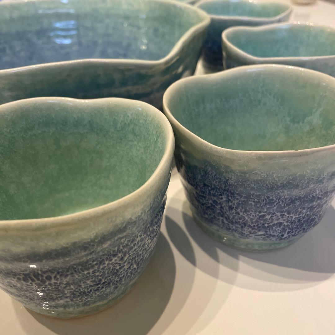 そうめん　おそば　食器　陶器