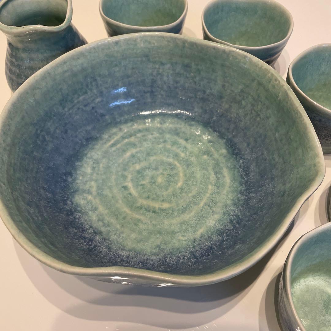 そうめん　おそば　食器　陶器