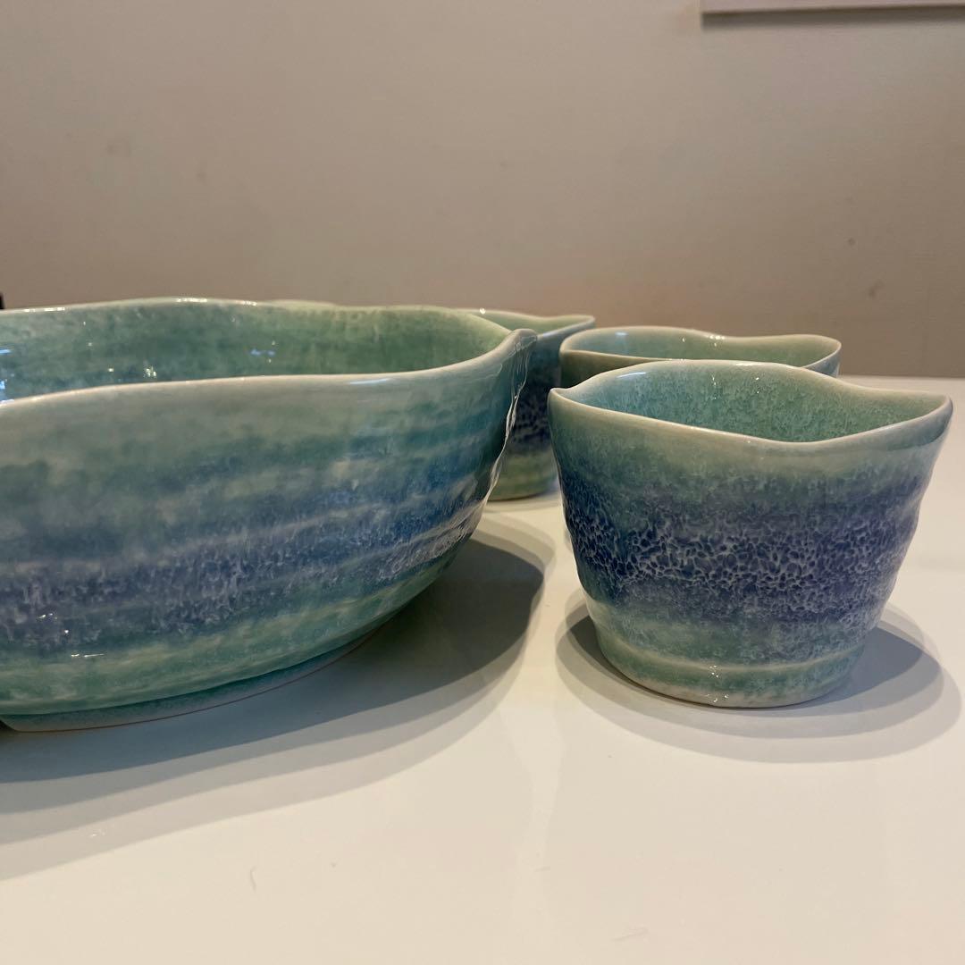 そうめん　おそば　食器　陶器