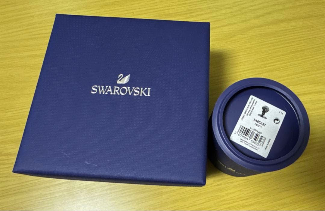 スワロフスキー バックスバニー トゥイーティー 置物 廃盤品 2点セット