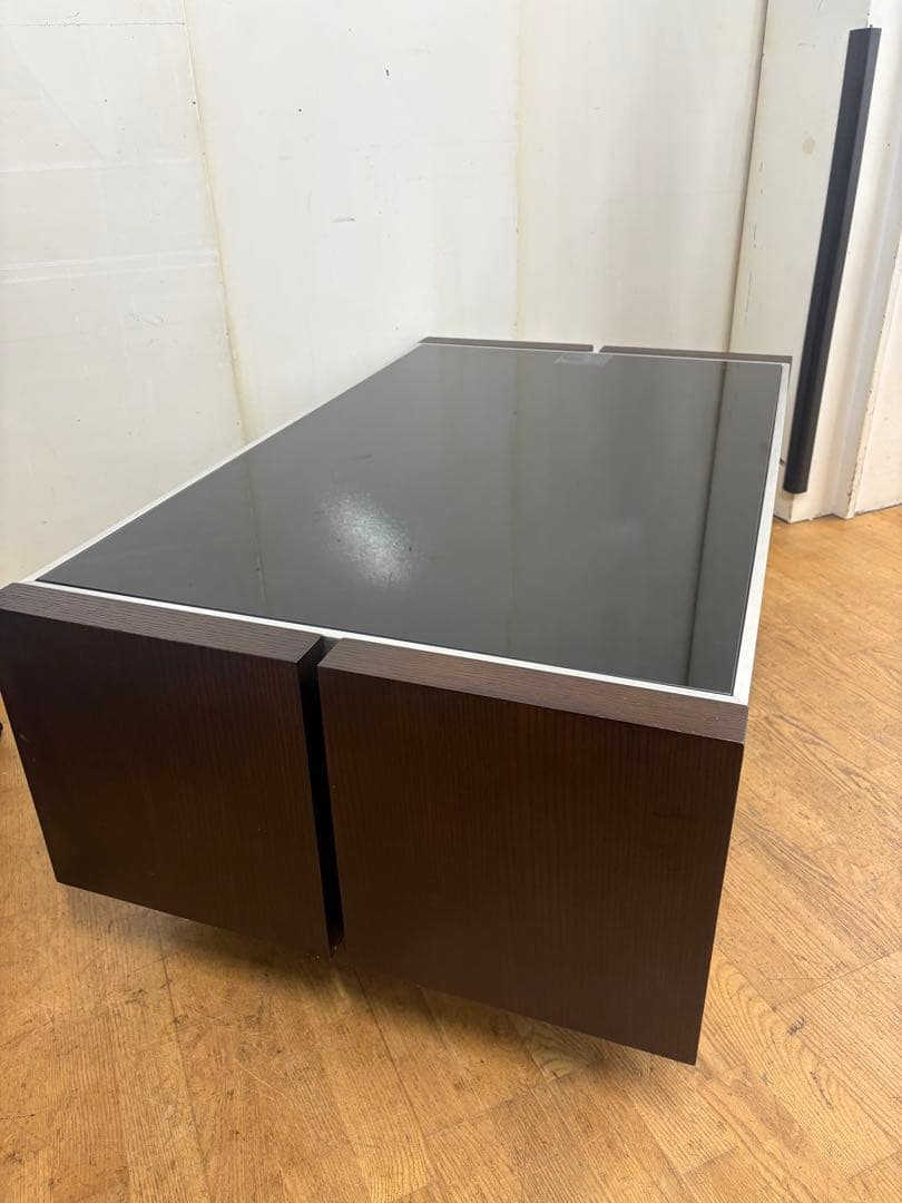 M066ニトリ 引き出し付きセンターテーブル 1200mm