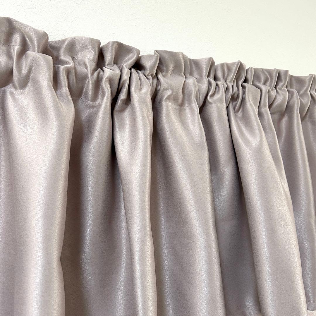 カフェカーテン　遮光＋ミラーレース　小窓用　《お色違いオーダー可》